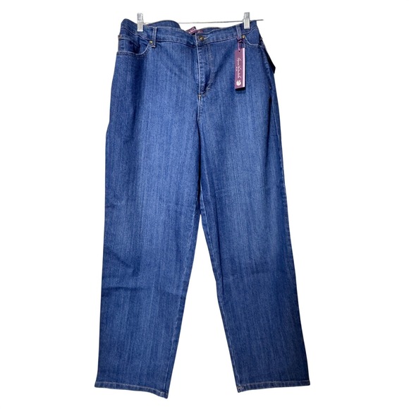 Gloria Vanderbilt Denim - Gloria Vanderbilt Amanda Jeans Women 22W Avg Classic Mid Rise Ultra Stretch
